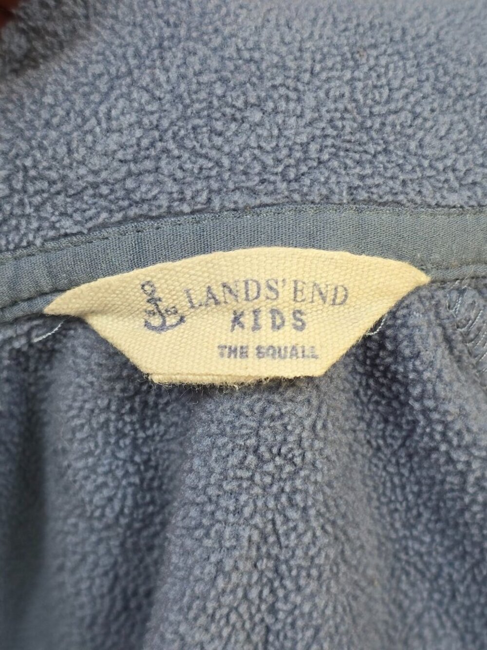 Lands End Kids 3T The Squall Jacket Navy & Blue Outerwear Winter Coat Hooded - Picture 2 of 8